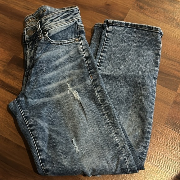 American Eagle Extreme Flex 4 Men’s Straight Jeans 26 x 28 - Distressed look - Picture 4 of 8
